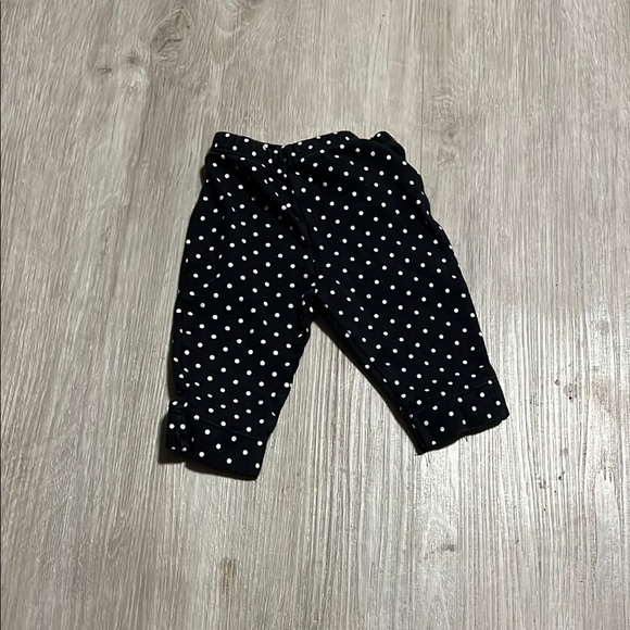 Black Polka Dot Baby Pants - Picture 1 of 1